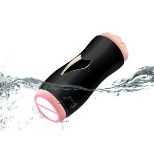 ถ้วยช่วยตัวเองสำหรับผู้ชาย รูปแบบช่องคลอดเหมือนจริง ของเล่นทางเพศ 7 ระดับการสั่นสะเทือน พร้อมฐานดูด - Product Image 4