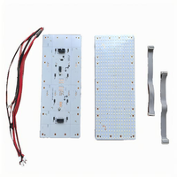 Placa PCB de Aluminio de 2 Capas para Bombilla LED - Alta Conductividad Térmica 1.6mm 1oz HASL RoHS