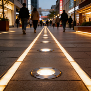 Éclairage paysager extérieur étanche pour jardin, <span class=keywords><strong>terrasse</strong></span>, balcon, allée, éclairage encastré au <span class=keywords><strong>sol</strong></span>, éclairage souterrain IP67 - Product Image 1