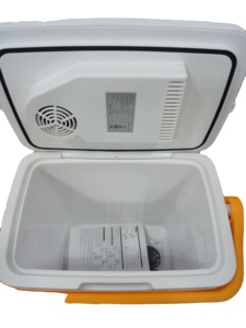 Suitable Portable 18L Plastic <b>Cooler</b> Box with USB & Solar Power for Cars Hotels Outdoor & Household Use - Product Image 5
