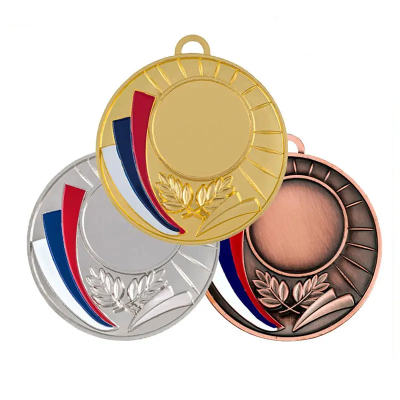 Fabricante personalizado metal gravado logotipo 3d ouro chapeamento prêmio soviético russo ferro medalha Rússia para venda