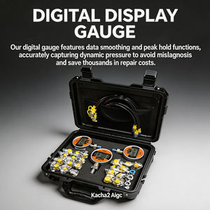 Kit de test hydraulique numérique haute précision Hangood <span class=keywords><strong>pour</strong></span> pièces d'excavatrices CAT Komatsu Volvo, outils de diagnostic - Product Image 2