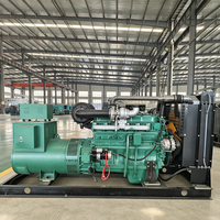 Genset Diesel Rangka Terbuka 100kV Tegangan Tinggi 1250kW untuk Konstruksi Pembangkit Listrik Terpusat
