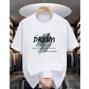 เสื้อยืดแฟชั่นใส่ได้ทุกเพศสำหรับฤดูร้อนเสื้อยืดผ้าฝ้าย100% ทรงวินเทจทรงพอดีตัวปกติพิมพ์ลายทึบสไตล์ลำลองน้ำหนักเบา - Product Image 5