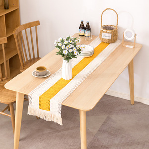 <span class=keywords><strong>Chemin</strong></span> <span class=keywords><strong>de</strong></span> <span class=keywords><strong>table</strong></span> vintage en tricot personnalisé pour hôtel, pour mariage, festival, décorations <span class=keywords><strong>de</strong></span> Pâques - Product Image 3