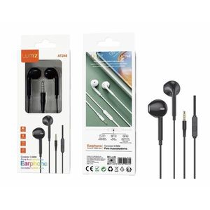 Auriculares Lumiz con Conector de 3.5mm y Micrófono para Teléfonos Móviles - Product Image 1