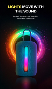 Altavoces Inalámbricos con Luz RGB, Entrada TIPO-C, DV5V 5W, Producto Nuevo y Moderno de Alta Calidad 2023, Precio Bajo - Product Image 6