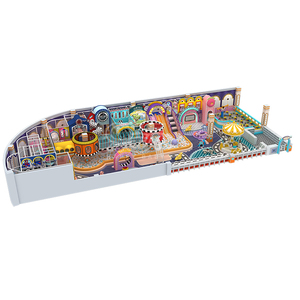 Equipo de Juegos de Alta Calidad con Tobogán LED, Tobogán con Forma de Cuerno y Tobogán en Forma de S en un Solo Parque Infantil, Proyecto Temático Colorido - Product Image 2