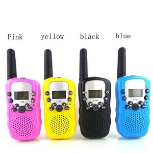 Handy <span class=keywords><strong>rosa</strong></span> walkie talkie para la venta portátil de radio casero juguetes para niños de mano al aire libre radio de 2 vías JM-338 - Product Image 2