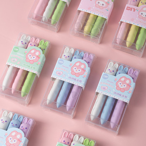 Gomme à effacer en forme de stylo Hole Rabbit, en matériau TPR, pour les élèves du primaire, sans résidus, sans peluches - Product Image 2