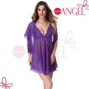 KISS ME Angel ชุดชั้นในเซ็กซี่3ชิ้น/เซ็ต0.99 $ กับเราชุดเบบี้ดอลล์ราคาถูกทางออนไลน์ - Product Image 2