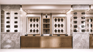 Vitrina de joyería de alta calidad, Mostrador de joyería de cristal de acero inoxidable, vitrina de joyería personalizada - Product Image 2