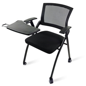 Hot Selling Mesh Training Wheel Foldable Chair School Student <strong>Study</strong> Chair Training Chair Writing <strong>Pad</strong> with Wheels - Product Image 1