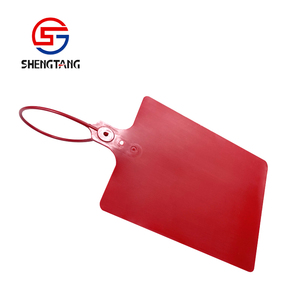 ST8041 Sceau <span class=keywords><strong>de</strong></span> sécurité jetable à faible coût pour colis postaux 250 mm Sceau <span class=keywords><strong>de</strong></span> sécurité pour bagages Verrouillage en plastique Étiquette <span class=keywords><strong>de</strong></span> sécurité - Product Image 3