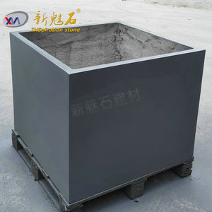 Macetas Artísticas de Piedra Mágica GRC, de Alta Resistencia, para Exteriores, Ingeniería Municipal - Product Image 4