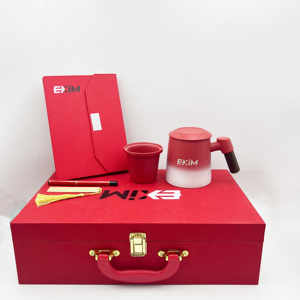 Coffret Cadeau de Luxe Personnalisé pour Entreprise, Promotion, Remerciement, Bureau Exécutif, Ensemble de Carnets, Coffret Cadeau Thé Matcha - Product Image 4