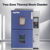 Cámara de Choque Térmico Programable de 2 Zonas de -70 °C a 150 °C con Pantalla Táctil PLC