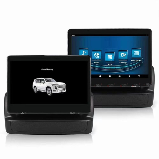 11.6" Android Headrest Monitor for Toyota Land Cruiser LC300 2021-2025 Rear Seat Entertainment Screen