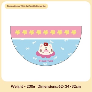Bolsa de Almacenamiento Plegable y Expandible de Gran Capacidad para Viajes, con Diseño de Gato de Dibujos Animados, para Uso en Automóvil, Modelo X2 - Product Image 6