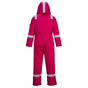 PORTWEST - FR53RERM Overol de invierno rojo resistente al fuego y antiestático-EAN 5036108284146 ROPA DE TRABAJO RESISTENTE A LLAMAS - Product Image 2