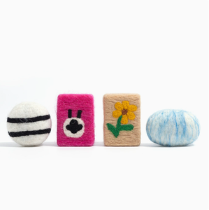 Coffret Cadeau Savon Artisanal Rose LovSens à l'Huile Essentielle et Feutre de <span class=keywords><strong>Laine</strong></span> – Portable, Moussant, Hydratant pour le Bain, Exfoliant et Idéal pour les Voyages - Product Image 6