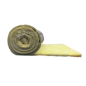 Rouleau <span class=keywords><strong>de</strong></span> laine <span class=keywords><strong>de</strong></span> <span class=keywords><strong>verre</strong></span>, feuille d'aluminium flexible, 100mm, isolation thermique - Product Image 4