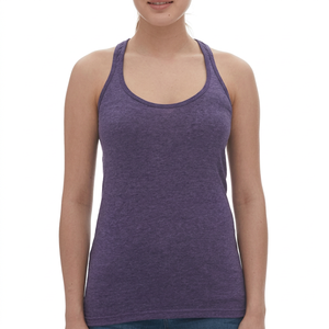 OEM Custom Women's Solid Cotton Spandex Knitted <b>Tank</b> <b>Tops</b> Breathable <b>Lace</b> Eco-Friendly Quick Dry Anti-Pilling Yoga Casual Wear - Product Image 1