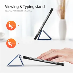 Cubierta trasera de cuero TPU suave antiarañazos de materiales de calidad Domo para <span class=keywords><strong>iPad</strong></span> 10th 10,9 2022 Mini <span class=keywords><strong>5</strong></span> 4 6 <span class=keywords><strong>Pro</strong></span> 10,<span class=keywords><strong>5</strong></span> 12,9 Air <span class=keywords><strong>5</strong></span> - Product Image 3