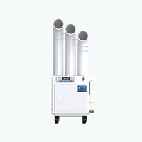 Humidificateur ultrasonique industriel Ari Wetwells à affichage numérique, contrôle automatique de l'humidité, capacité de 35 kg/h pour salle de culture