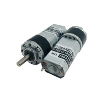 Moteurs plats à courant continu 22 mm PG22180 3V 6V 12V 24V 180 motoréducteur planétaire avec encodeur arbre personnalisé
