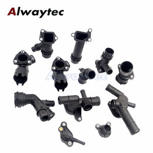 Bride de connecteur de tuyau d'eau 1J0 121 087B tuyau de liquide de refroidissement de radiateur connexion rapide pour système de refroidissement de siège VW AUDI - Product Image 1