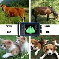 Scanner à ultrasons vétérinaire portable, machine ultra portable de contrôle de grossesse vétérinaire, pour l'utilisation de chat de chien de cheval de vache de mouton de porc