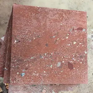 Pierre cube en granit de porphyre rouge 20x10 cm à vendre