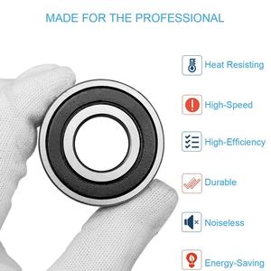 608 ZZ rodamiento de acero al cromo blindado rodamiento de bolas en miniatura 608 2RS utilizado para modelo de juguete DIY Mini rodamiento - Product Image 4