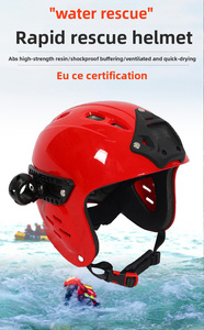 หมวกนิรภัยน้ำหนักเบา550กรัมผ่านการรับรอง CE สำหรับ<span class=keywords><strong>กีฬา</strong></span>ทางน้ำปรับ<span class=keywords><strong>สี</strong></span>ได้ตามต้องการกู้ภัยในน้ำท่องเรือแคนูล่องแพ - Product Image 6