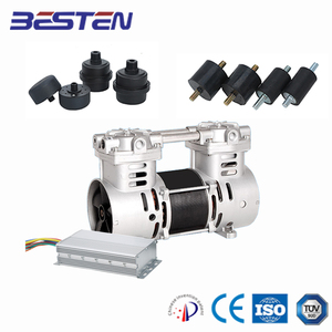 Nhỏ On-Board máy nén khí với 7bar 8bar 12V 24V 48VDC dầu-miễn phí BLDC động cơ không chổi than nam châm vĩnh cửu Piston loại - Product Image 4