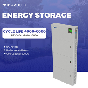 Batterie <span class=keywords><strong>rechargeable</strong></span> empilable 51.2V 5 ~ 15kWh LiFePO4 équipement de stockage d'énergie de connexion au réseau <span class=keywords><strong>hybride</strong></span> 102AH 204AH 306AH - Product Image 2