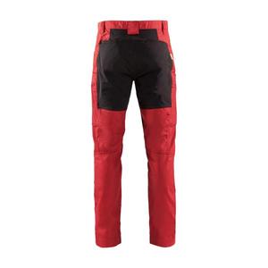 BLAKLADER - 145918455699D108 Pantalon de service stretch Rouge/Noir-PANTALON DE TRAVAIL EAN 7330509498194 PANTALON DE TRAVAIL CARGO - Product Image 2