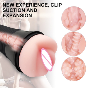 Mainan seks pria Masturbator Vagina realistis mainan dewasa erotis Vagina ketat lembut silikon untuk pria mesin masturbasi - Product Image 4