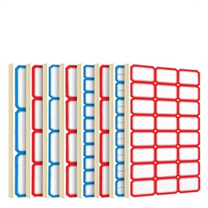 Étiquettes autocollantes de bureau en papier, forme rectangulaire, modèle 241, personnalisables, pour marquage de prix, classification et nom - Product Image 1