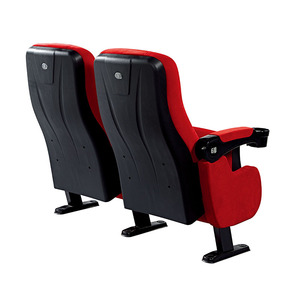 เก้าอี้โรงหนัง Prosperous Seat รุ่น WZ604 สีแดง ที่วางแขนปรับได้ เฟอร์นิเจอร์โรงภาพยนตร์ - Product Image 2