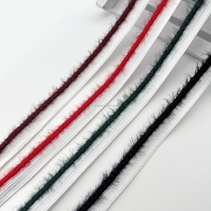 Bordure en polyester imprimé haute ténacité de 10 mm, imitation fourrure de marteau, pour vêtements, textiles de maison, chaussures et sacs - Product Image 3
