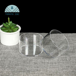 Caja de Embalaje de Plástico Acrílico de Alta Transparencia Personalizada, Exhibidor Decorativo Moderno y Grueso para Polvo de Uñas y Cosméticos - Product Image 1