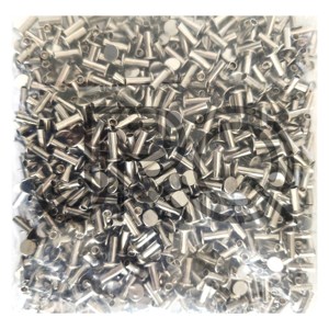 <span class=keywords><strong>Rivet</strong></span> de serrage à tête plate en <span class=keywords><strong>acier</strong></span> inoxydable 304, <span class=keywords><strong>rivet</strong></span> semi-creux à tête plate M3M4M5 - Product Image 2