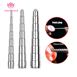 Sacknove Schaal Roestvrij Staal Sm Horse Eye <span class=keywords><strong>Climax</strong></span> Massage Glans Plug Expansie Stimulatie Buis Urethrale Dilatator Voor Mannelijke Seks