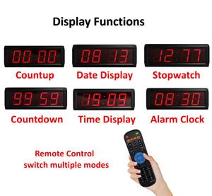 Minuteur électronique numérique Ganxin à LED simple face <span class=keywords><strong>de</strong></span> 2,3 pouces avec télécommande programmable pour compte à rebours <span class=keywords><strong>de</strong></span> <span class=keywords><strong>15</strong></span>, 20, 30 <span class=keywords><strong>minutes</strong></span> - Product Image 3