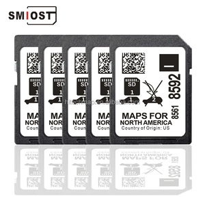 SMIOST Navig carte GPS Navigation voiture SD Sat Nav carte CID voiture mémorial 32GB amérique pour Chevrolet Colorado 2016 GMC 8592 - Product Image 3
