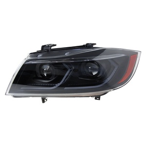ชุดไฟหน้ารถยนต์ซีรีส์ 3 E90 รุ่น 05-12 แบบดัดแปลง LED สำหรับไฟวิ่งกลางวัน ไฟเลี้ยวแบบไหล ไฟหน้า M3 รุ่น 6000k Horse Hors - Product Image 1