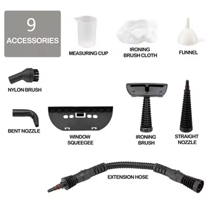 Máquina de Limpieza a Vapor Portátil de Alta Presión, 9 Accesorios, Esterilización a Alta Temperatura, Eliminación de Ácaros, Gran Venta - Product Image 5