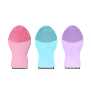 IPX 7 Waterproof Facial Cleansing Brush Super Soft Silicone Skin Care Face Massager